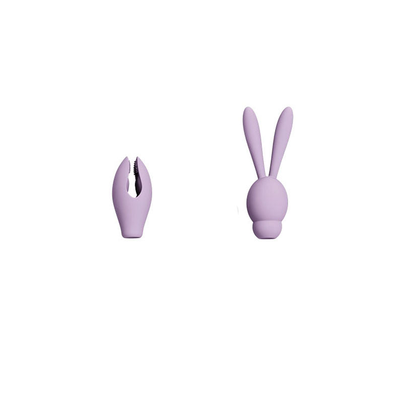 Adam & Eve SWEET DREAMS MASSAGER KIT - Lavender USB Rechargeable Point Stimulator with 8 Interchangeable Tips-I681 6900