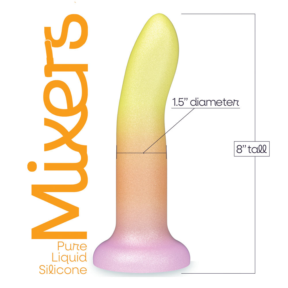 Mixers Tequila Sunrise - Orange/Yellow 20.3 cm Dildo - IC1329