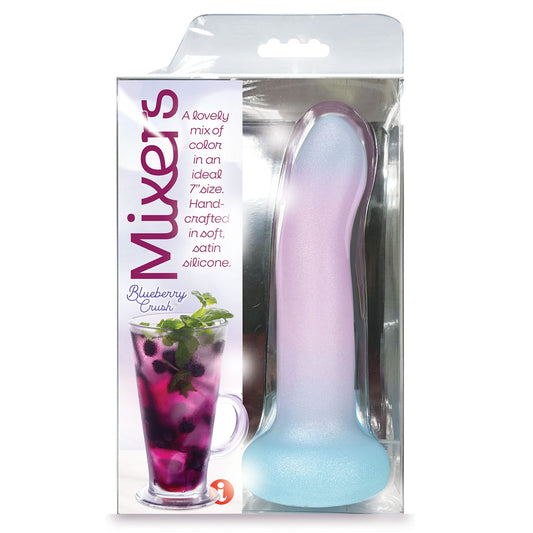 Mixers Blueberry Crush - Blue/Pink 20.3 cm Dildo - IC1331