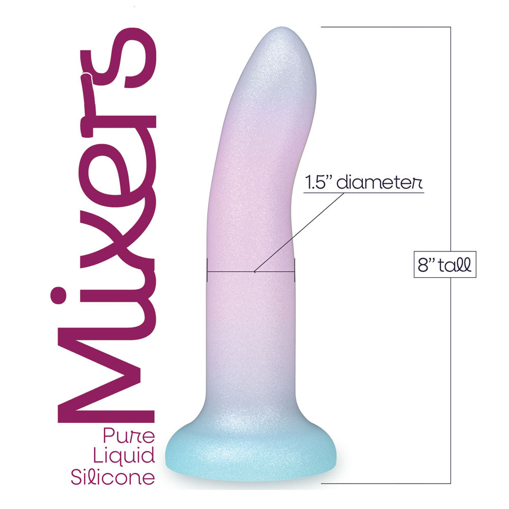 Mixers Blueberry Crush - Blue/Pink 20.3 cm Dildo - IC1331