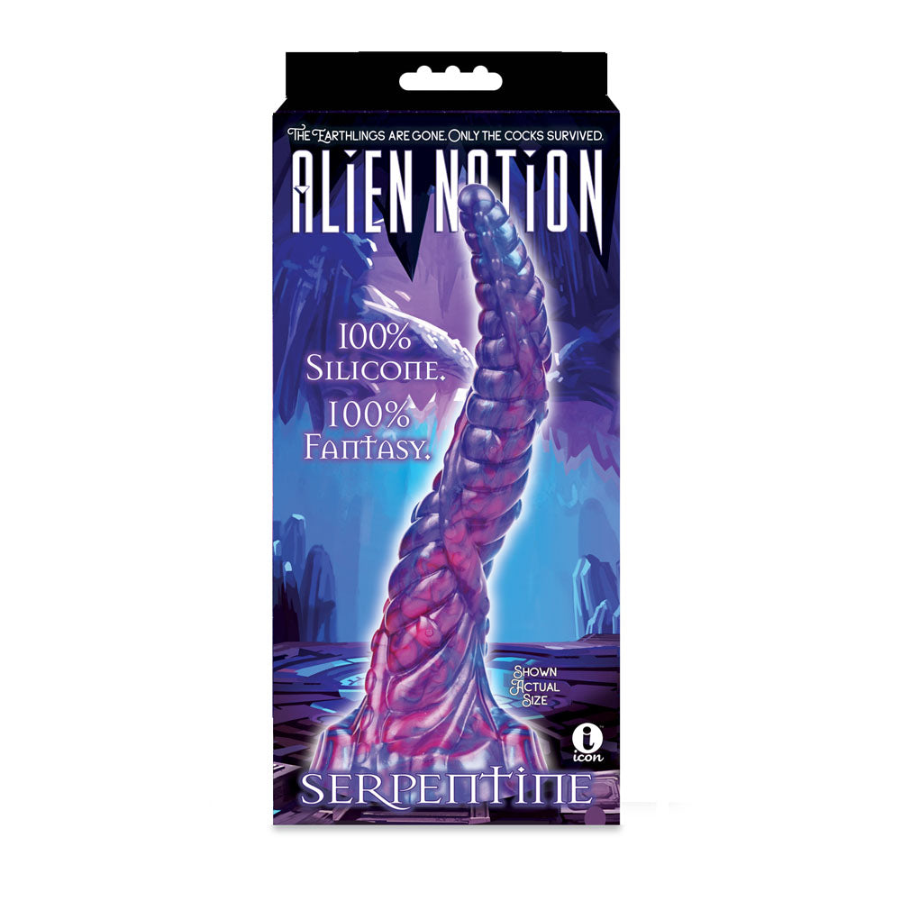 Alien Nation - Serpentine - Purple 30 cm Fantasy Dong-IC1358