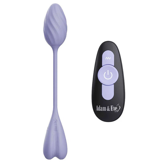 Adam & Eve SPIRAL LOVE Wearable Egg - Purple USB Rechargeable Wearable Vibrating Egg with Wireless Remote-L075 6900