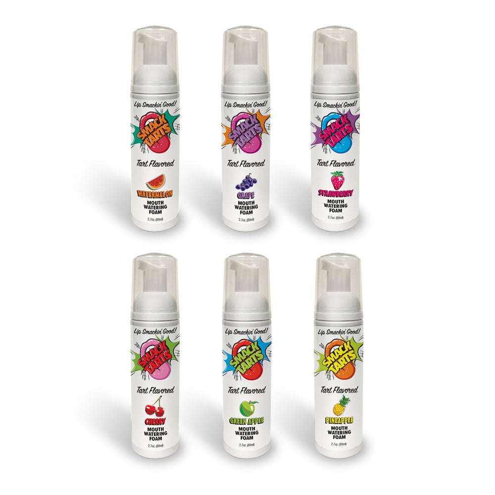 Smack Tarts Mouthwatering Foam - Cherry - Sour Cherry Flavoured - 80 ml Bottle - LGBT.470