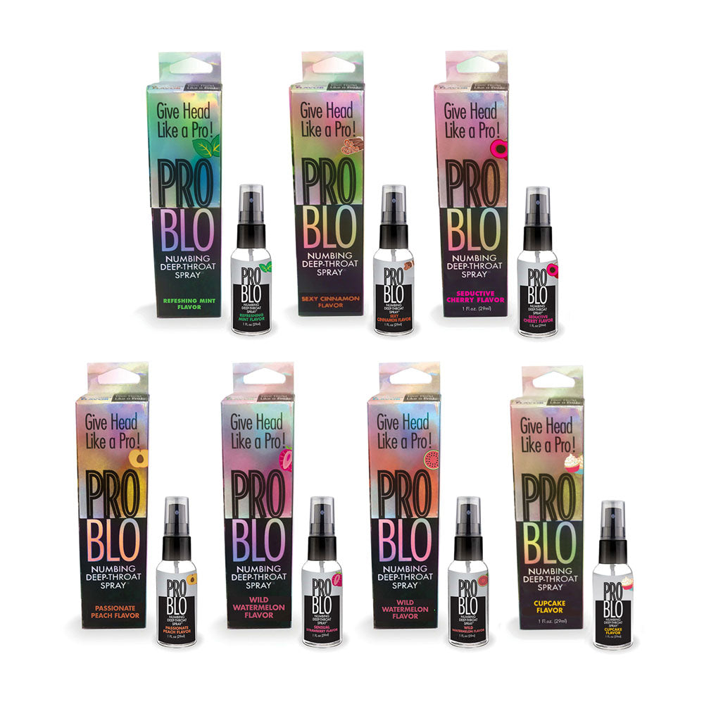 ProBlo Deep Throat Spray - Cupcake - Cupcake Flavoured Deep Throat Spray - 30 ml-LGBT.523