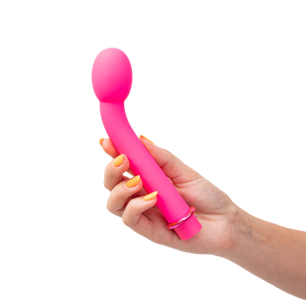 Maia KORA - Pink 17.8 cm USB Rechargeable G-Spot Vibrator-MA24-04-PINK