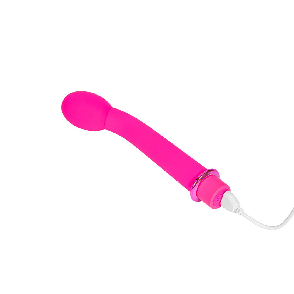 Maia KORA - Pink 17.8 cm USB Rechargeable G-Spot Vibrator-MA24-04-PINK