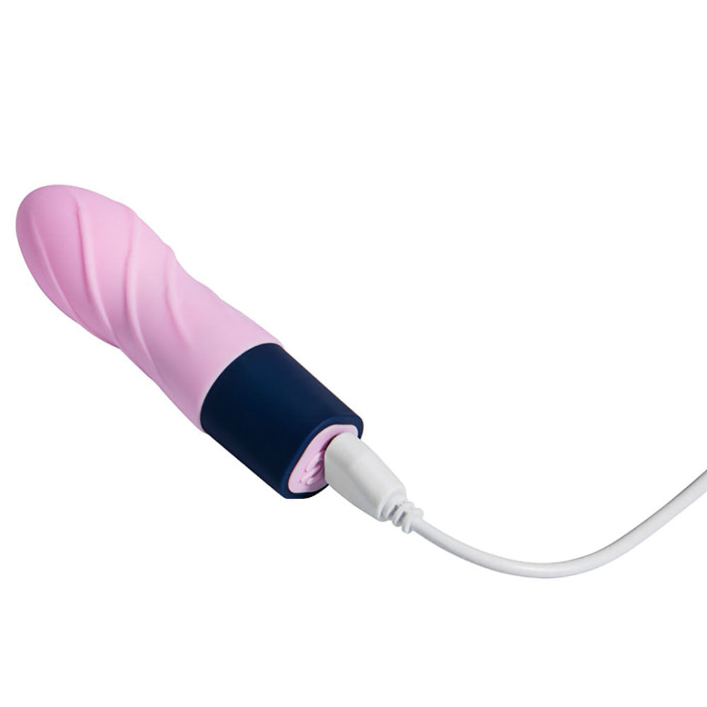 Maia POPPI - Light Pink 8.9 cm USB Rechargeable Bullet-MA24-07