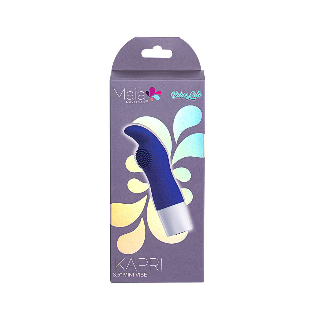 Maia KAPRI - Blue 8.9 cm USB Rechargeable Bullet-MA24-08