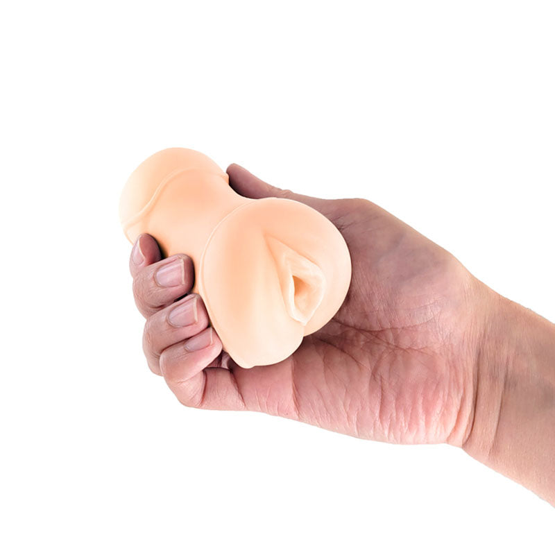 Pocket Pals Vagina Stroker - Flesh - Flesh Vagina Stroker-NSN-1020-01