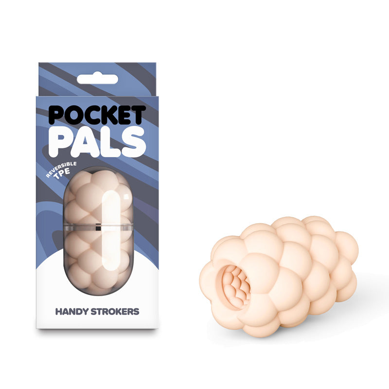 Pocket Pals Bubbles - Flesh - Flesh Mini Stroker - NSN-1020-41