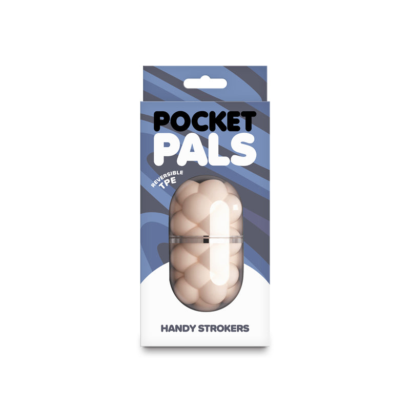 Pocket Pals Bubbles - Flesh - Flesh Mini Stroker - NSN-1020-41