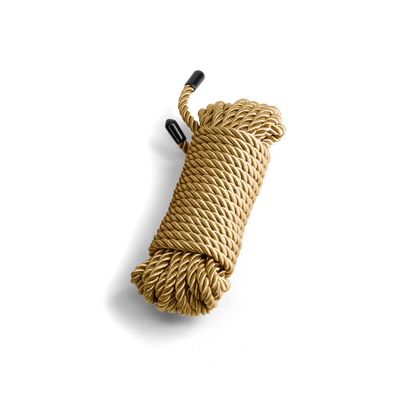 Bound Rope - Gold - Gold Bondage Rope - 7.6 metre length-NSN-1300-09