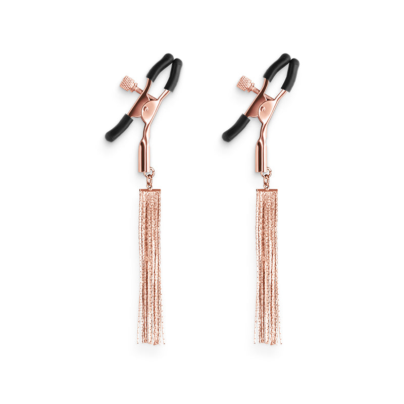 Bound Nipple Clamps - D2 - Rose Gold - Rose Gold Nipple Clamps - Set of 2-NSN-1302-71