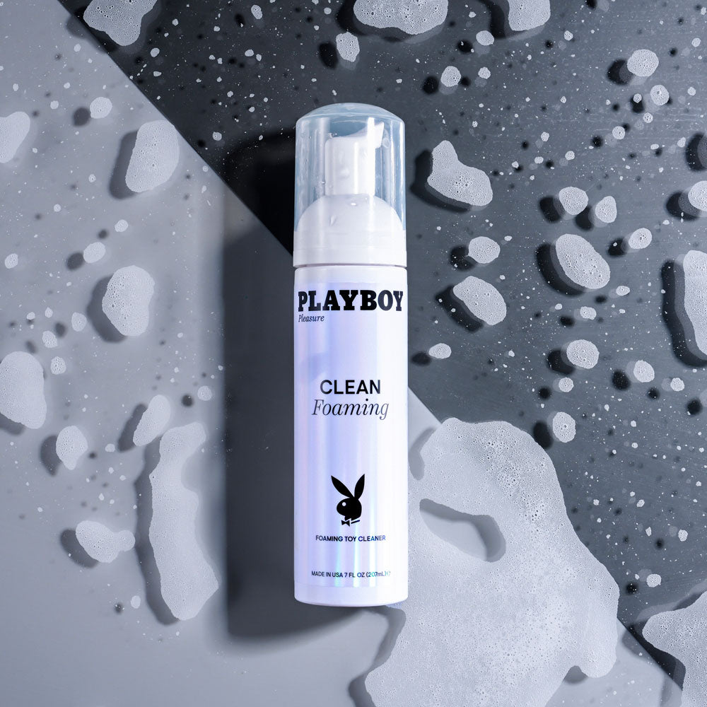 Playboy Pleasure CLEAN FOAMING - Foaming Toy Cleaner - 207 ml Bottle-PB-LQ-2062-2