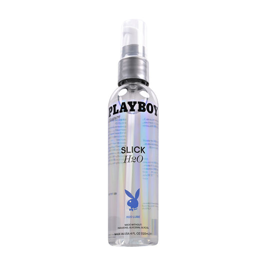 Playboy Pleasure SLICK H2O - 120 ml - Water Based Lubricant - 120 ml Bottle-PB-LQ-2116-2