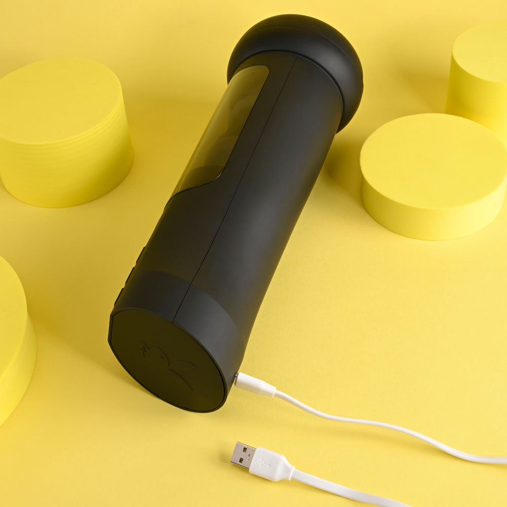 Playboy Pleasure END GAME - USB Rechargeable Vibrating & Self Sanitising Stroker-PB-RS-3229-2