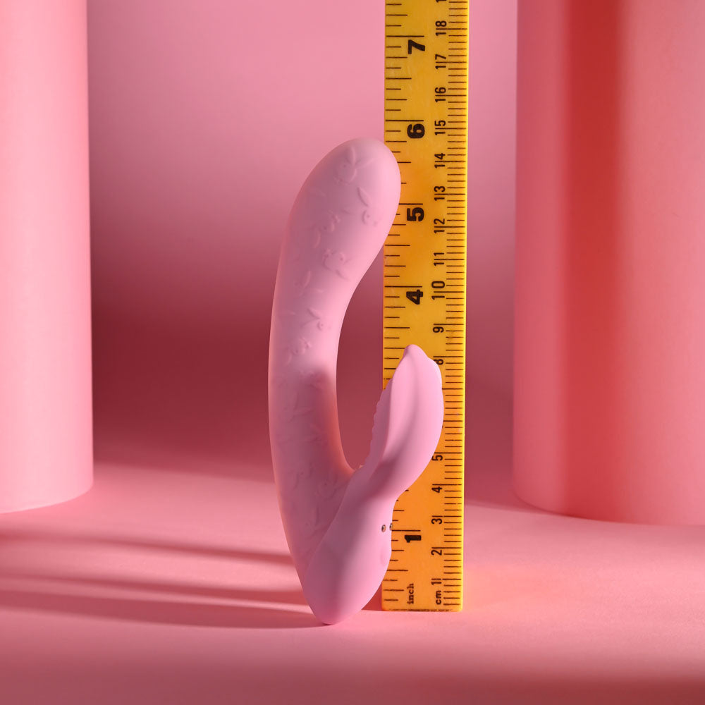Playboy Pleasure RABBIT PARTY - Pink 15.2 cm USB Rechargeable Rabbit Vibrator-PB-RS-5797-2