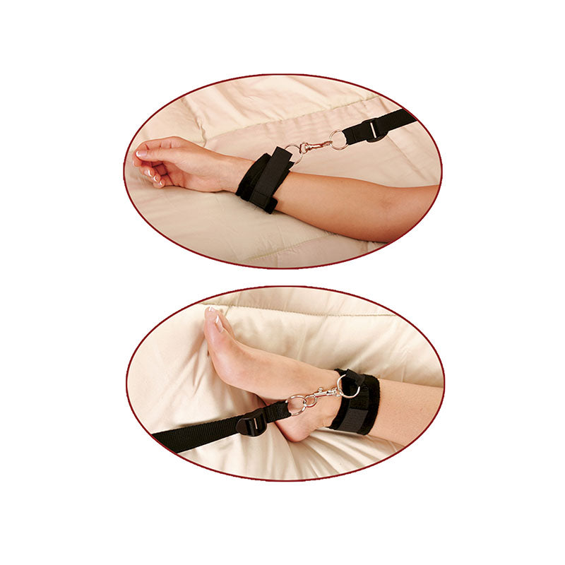 Fetish Fantasy Series Bed Bindings Restraint Kit - Bed Restraint Kit-PD2153-23