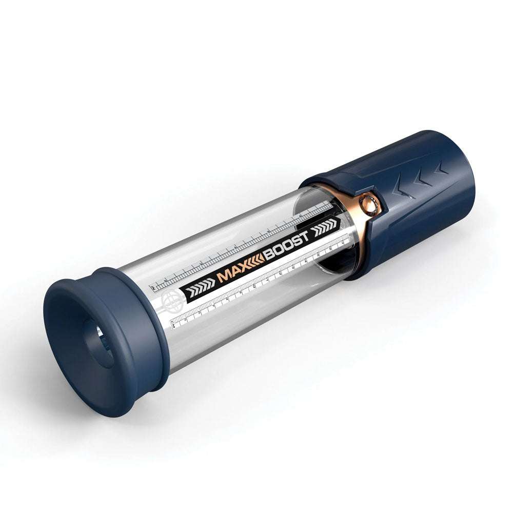 Pump Worx Max Boost - Blue - Blue Penis Pump-PD3249-25