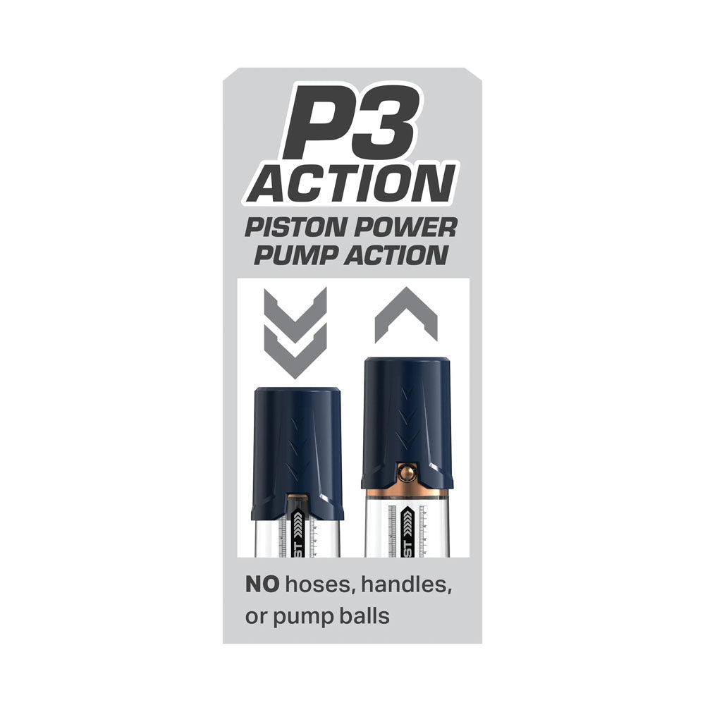 Pump Worx Max Boost - Blue - Blue Penis Pump-PD3249-25