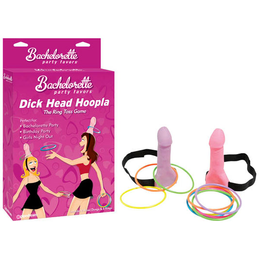 Bachelorette Party Favors Dick Head Hoopla - Ring Toss Game-PD8226-00