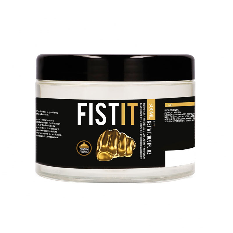 Pharmquests Fist-It - Water Based Lubricant - 500 ml Tub-PHA222USA