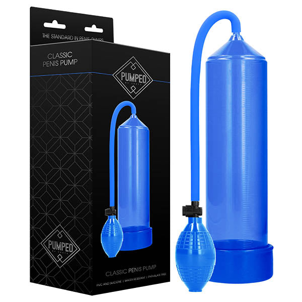 Pumped Classic Penis Pump - Blue Penis Pump-PMP001BLU