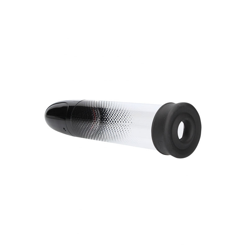 Pumped Automatic Rechargeable Luv Pump - Black USB Rechargeable Powered Penis Pump-PMP044BLK