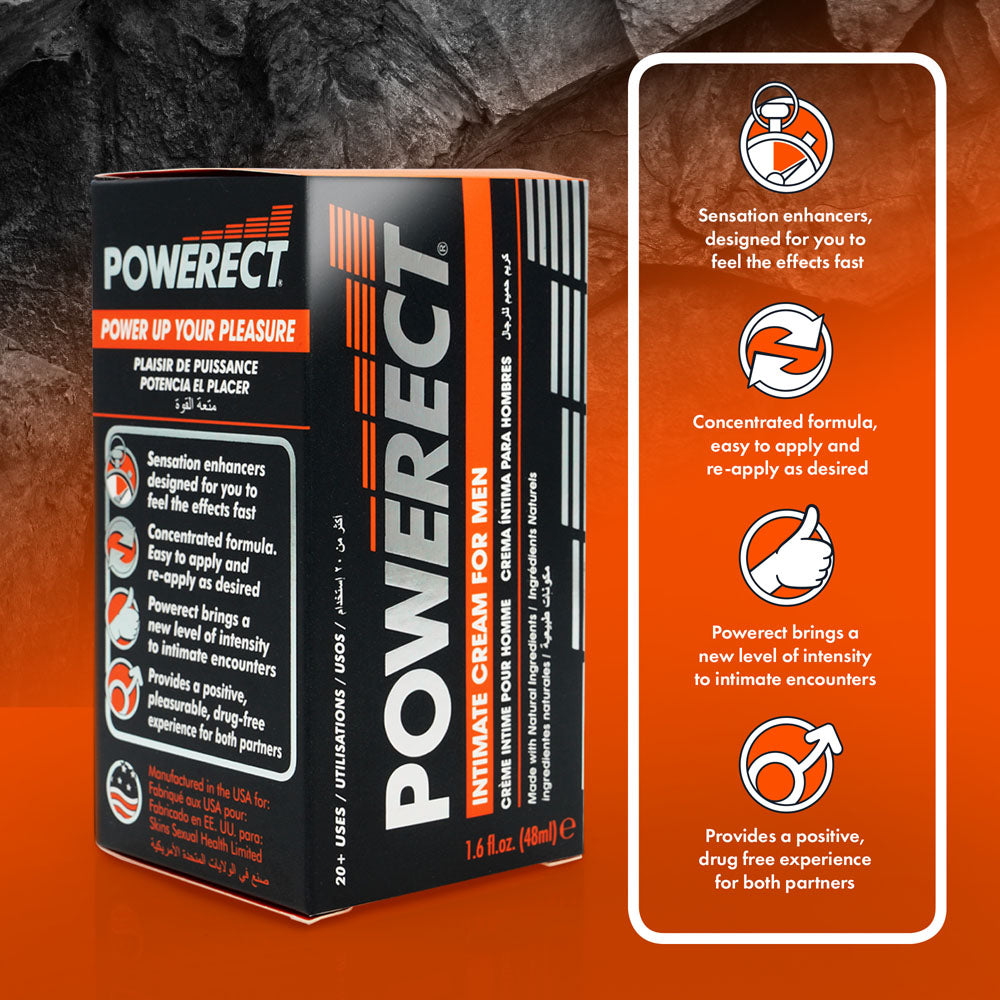 Powerect Intimate Cream - Enhancer Cream for Men - 48 ml Tube-POWC48