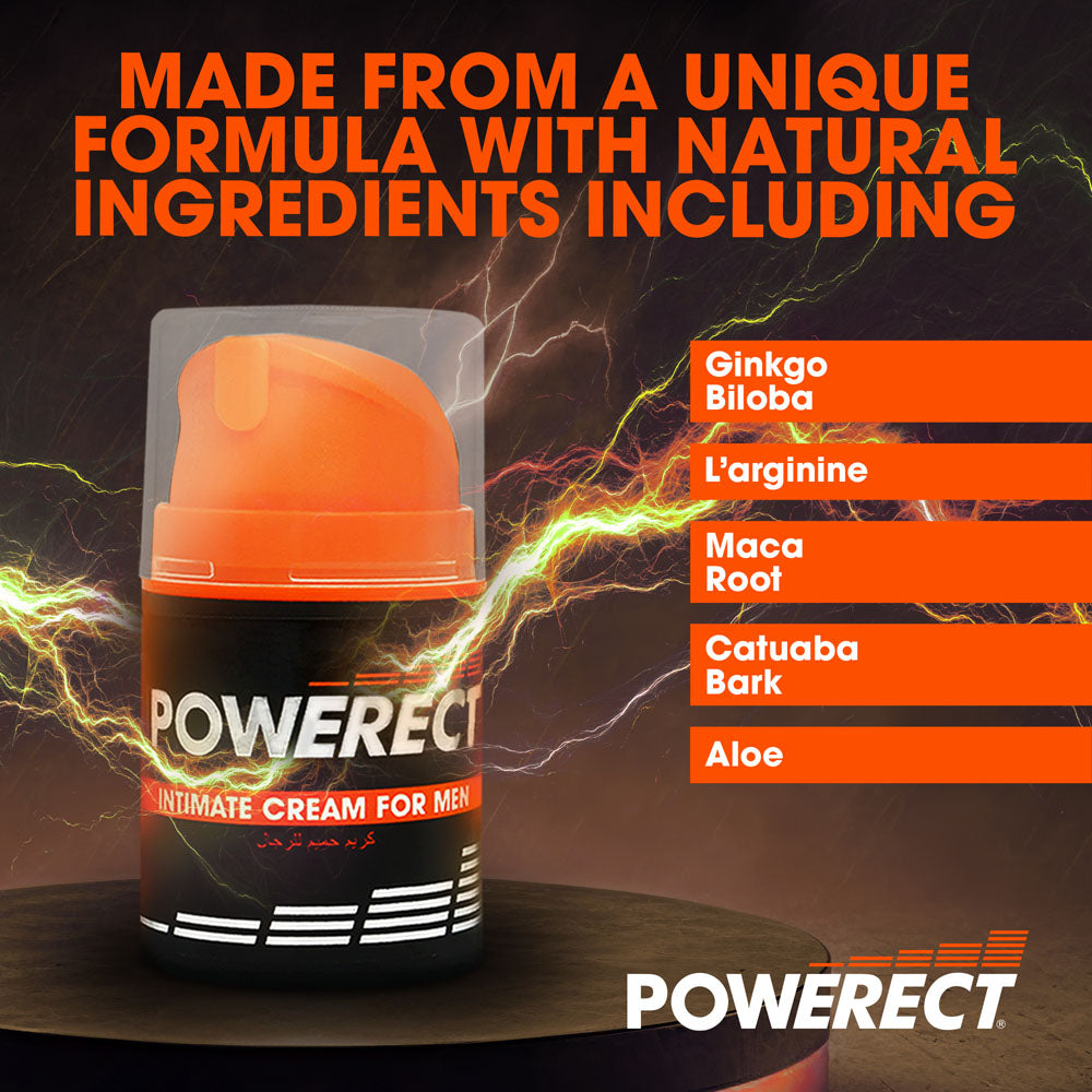 Powerect Intimate Cream - Enhancer Cream for Men - 48 ml Tube-POWC48