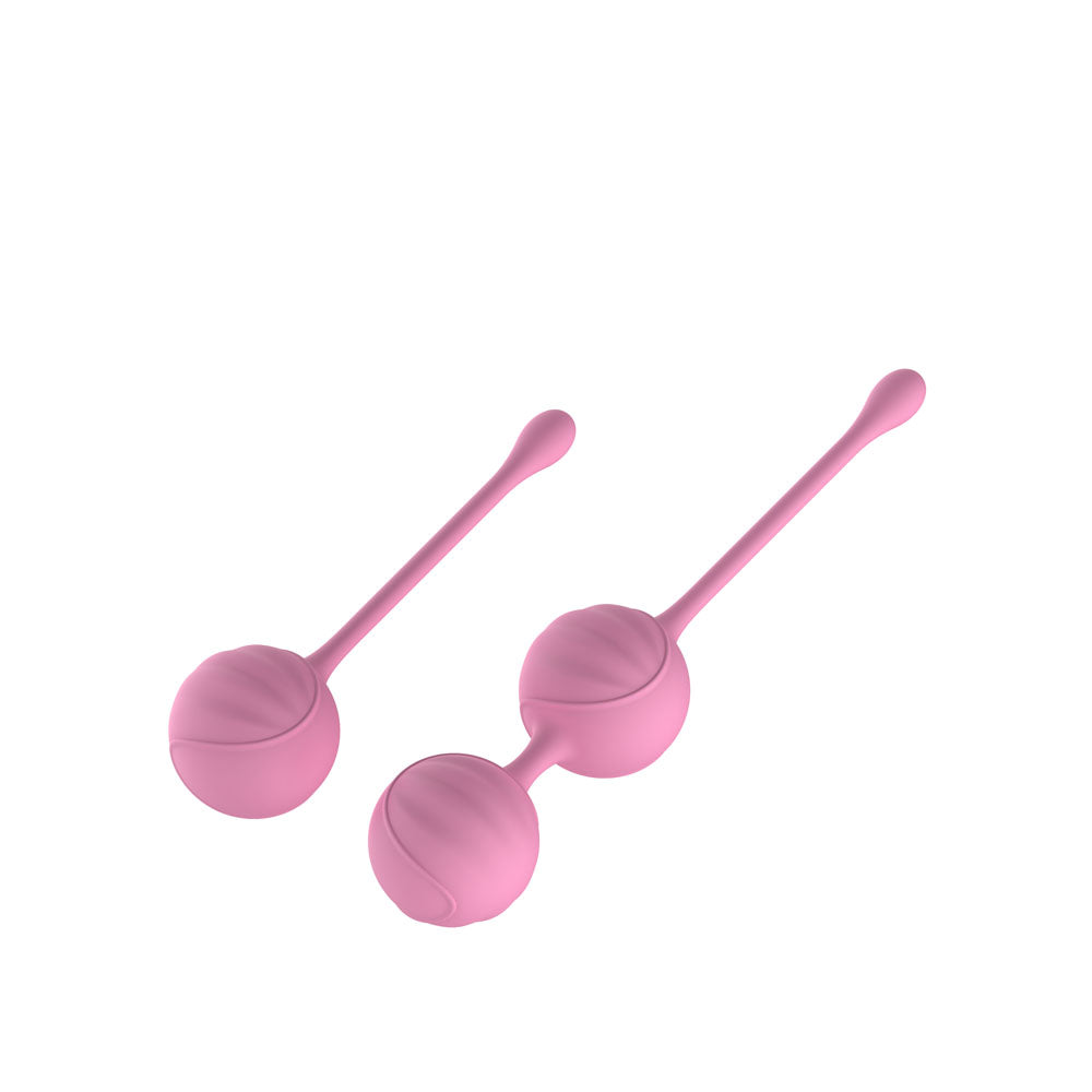 Passion Play Silicone Kegel Ball Set - Pink Kegel Balls - Set of 2 Items - PP0198