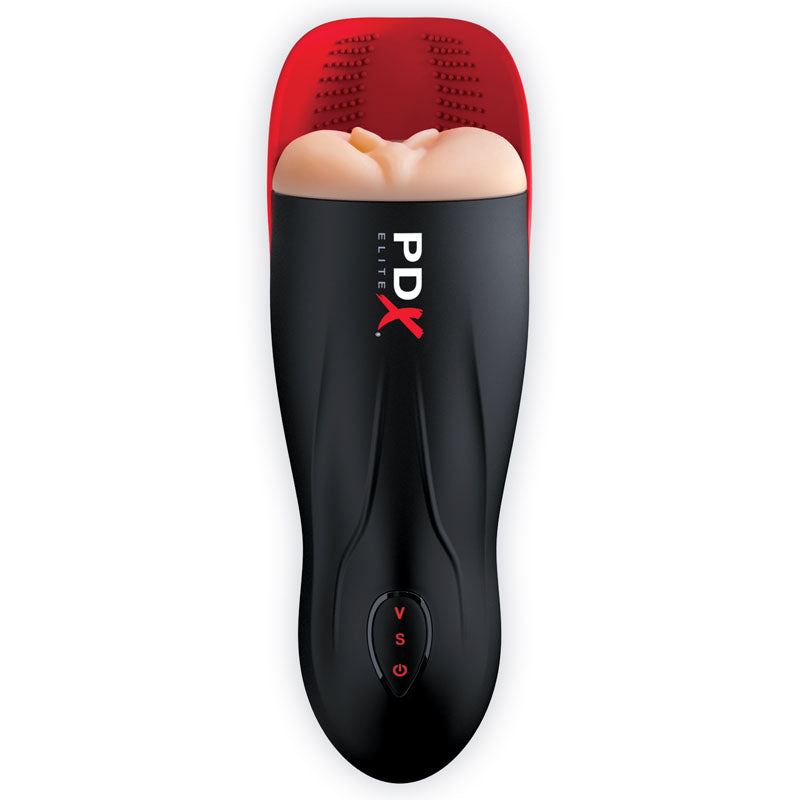 Pipedream Extreme Toys Elite Fuck-O-Matic - USB Rechargeable Sucking Masturbator-RD540