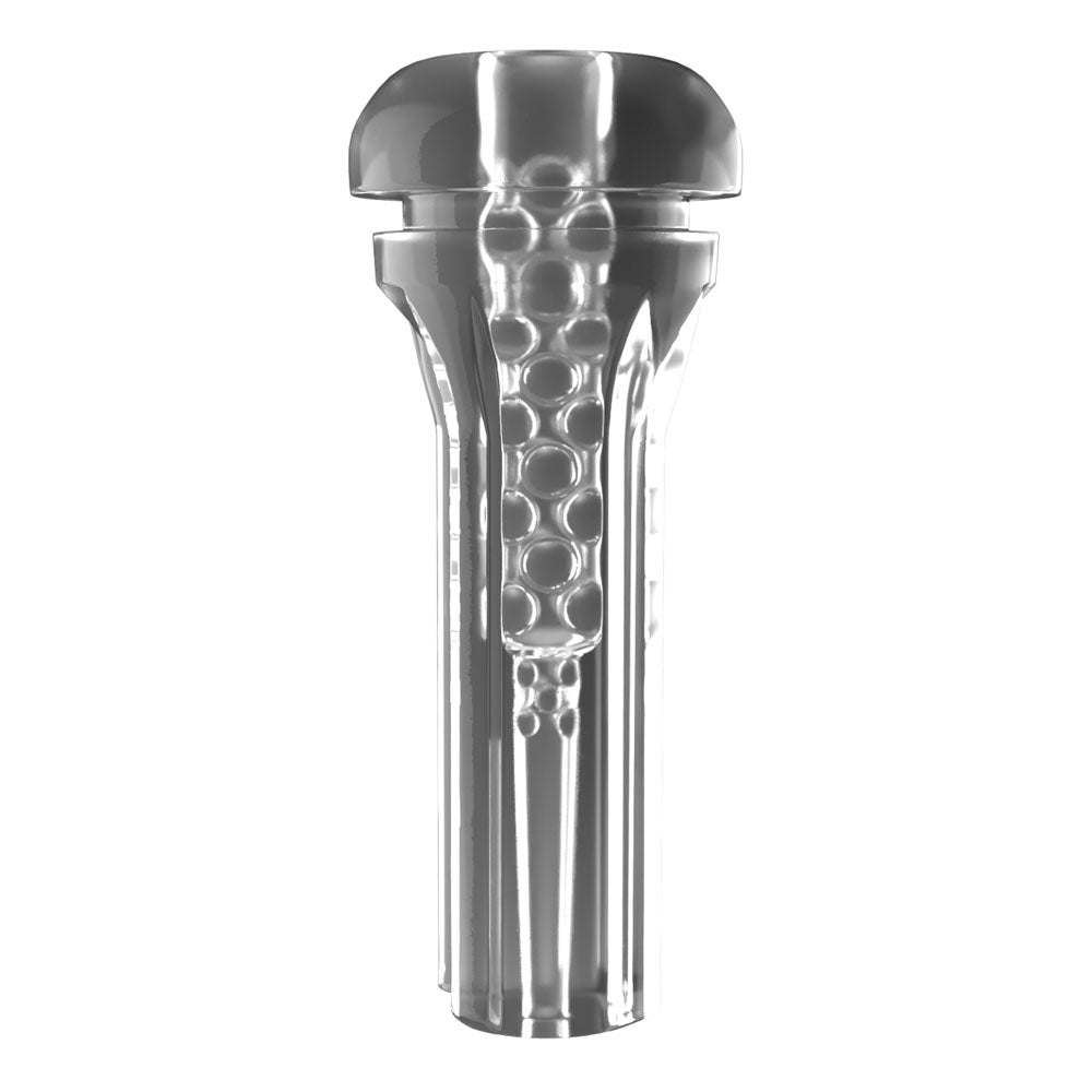 PDX Elite ViewTube XXL LED Stroker - Clear Stroker with LED Lights-RD558-20