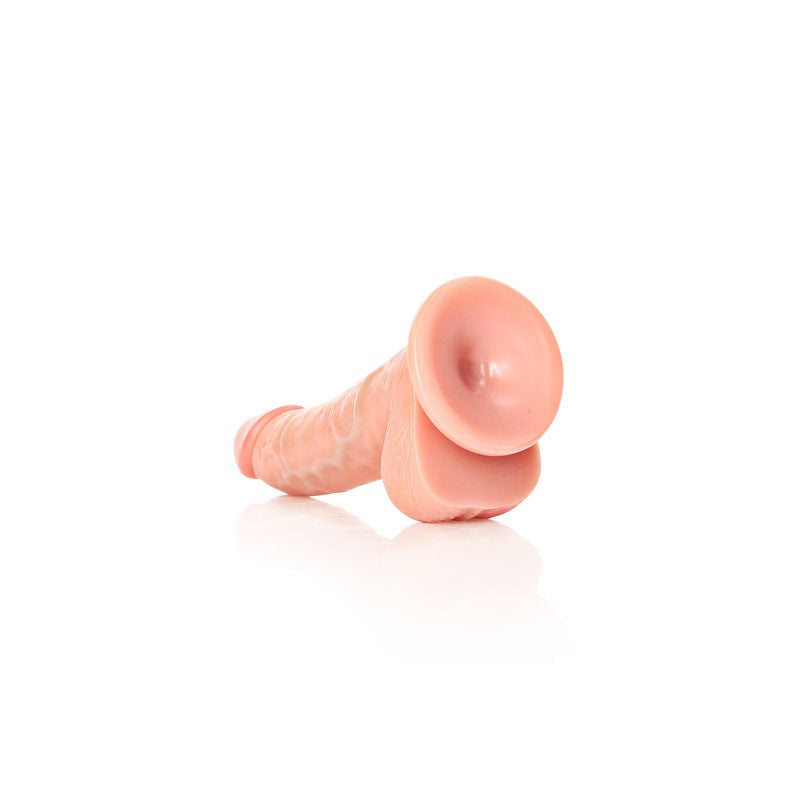 REALROCK Realistic Regular Curved Dong with Balls - 15.5 cm - Flesh 15.5 cm (6) Dong-REA121FLE