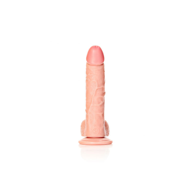 REALROCK Realistic Regular Curved Dong with Balls - 20.5 cm - Flesh 20.5 cm (8) Dong-REA123FLE