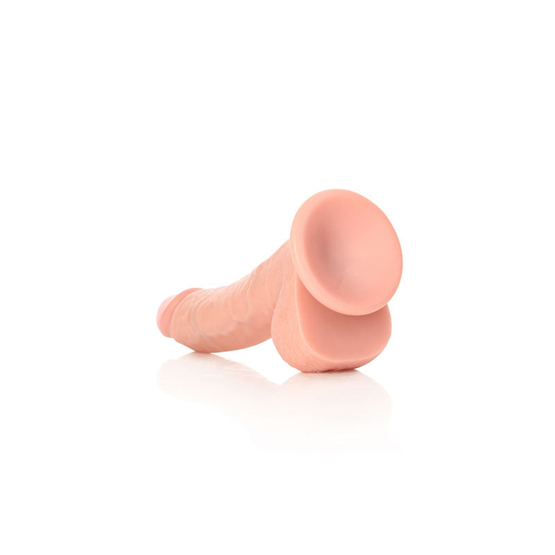 REALROCK Realistic Regular Curved Dong with Balls - 20.5 cm - Flesh 20.5 cm (8) Dong-REA123FLE