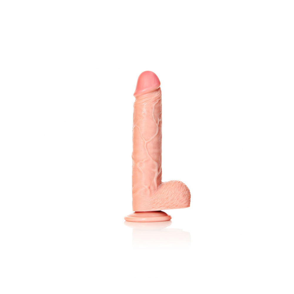 REALROCK Straight Realistic Dildo with Balls - 23 cm - Flesh 23 cm (9) Dong-REA126FLE