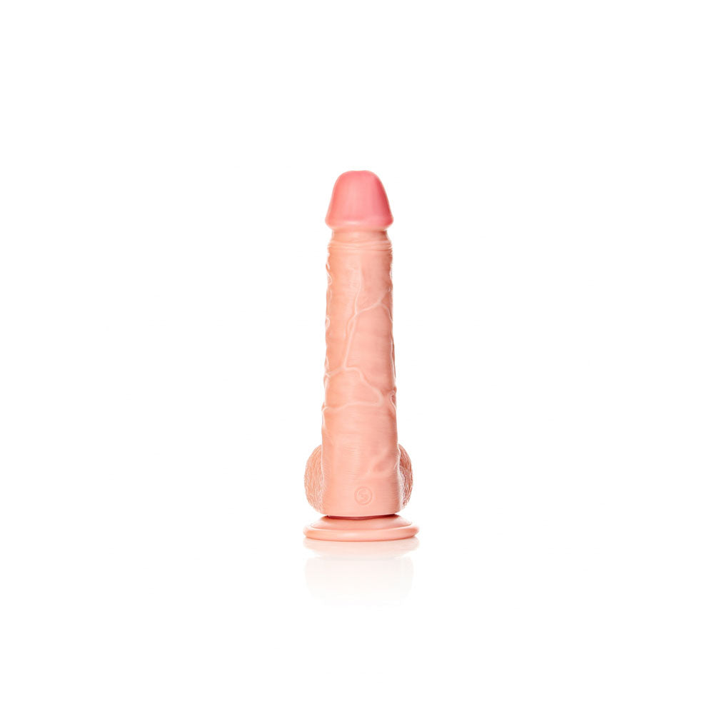 REALROCK Straight Realistic Dildo with Balls - 23 cm - Flesh 23 cm (9) Dong-REA126FLE