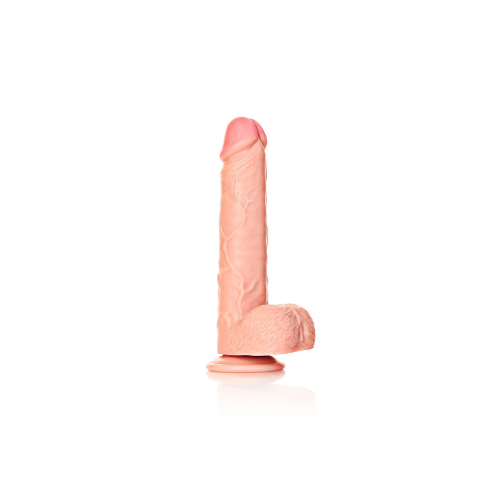 REALROCK Straight Realistic Dildo with Balls - 23 cm - Flesh 23 cm (9) Dong-REA126FLE