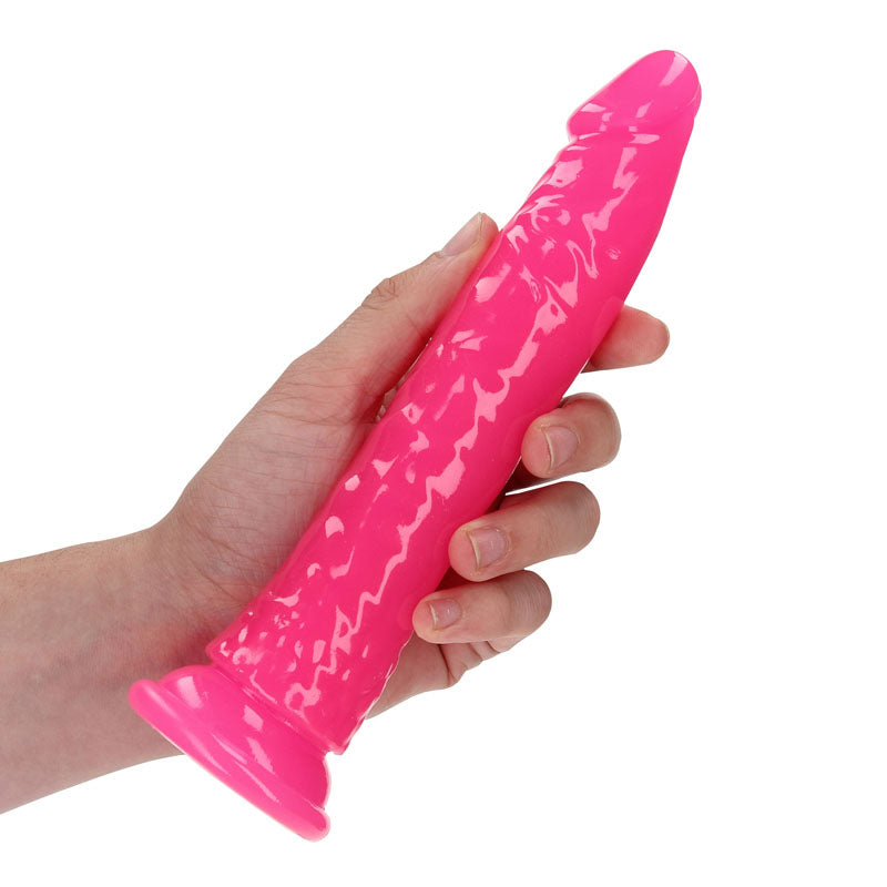 REALROCK 18 cm Slim Glow in the Dark Neon - Pink - Glow in Dark Pink 18 cm (7) Dong-REA142GLOPNK