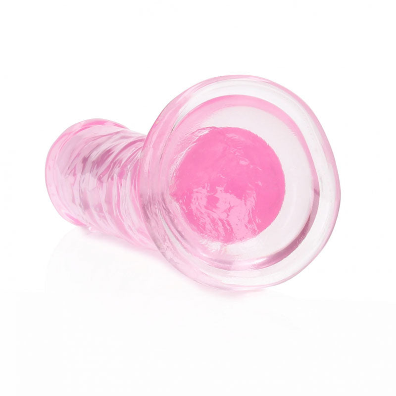 REALROCK 15.5 cm Straight Dildo - Pink - Pink 15.5 cm (6) Dong - REA150PNK