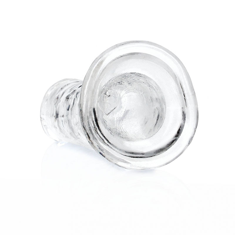 REALROCK 15.5 cm Straight Dildo - Clear - Clear 15.5 cm (6) Dong-REA150TRA