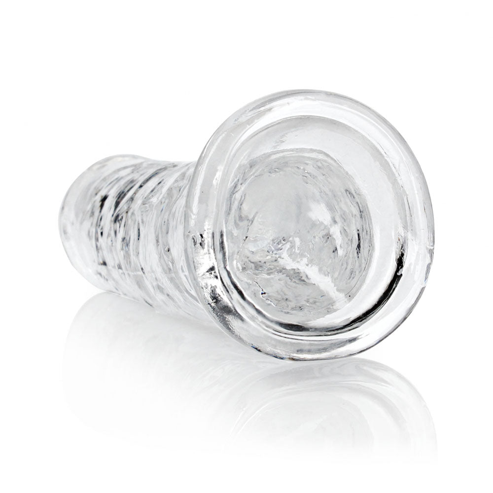 REALROCK 20 cm Straight Dildo - Transparent - Clear 20 cm (8) Dong - REA153TRA