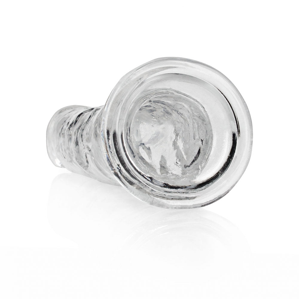REALROCK 28 cm Straight Dildo - Transparent - Clear 28 cm (10) Dong - REA155TRA