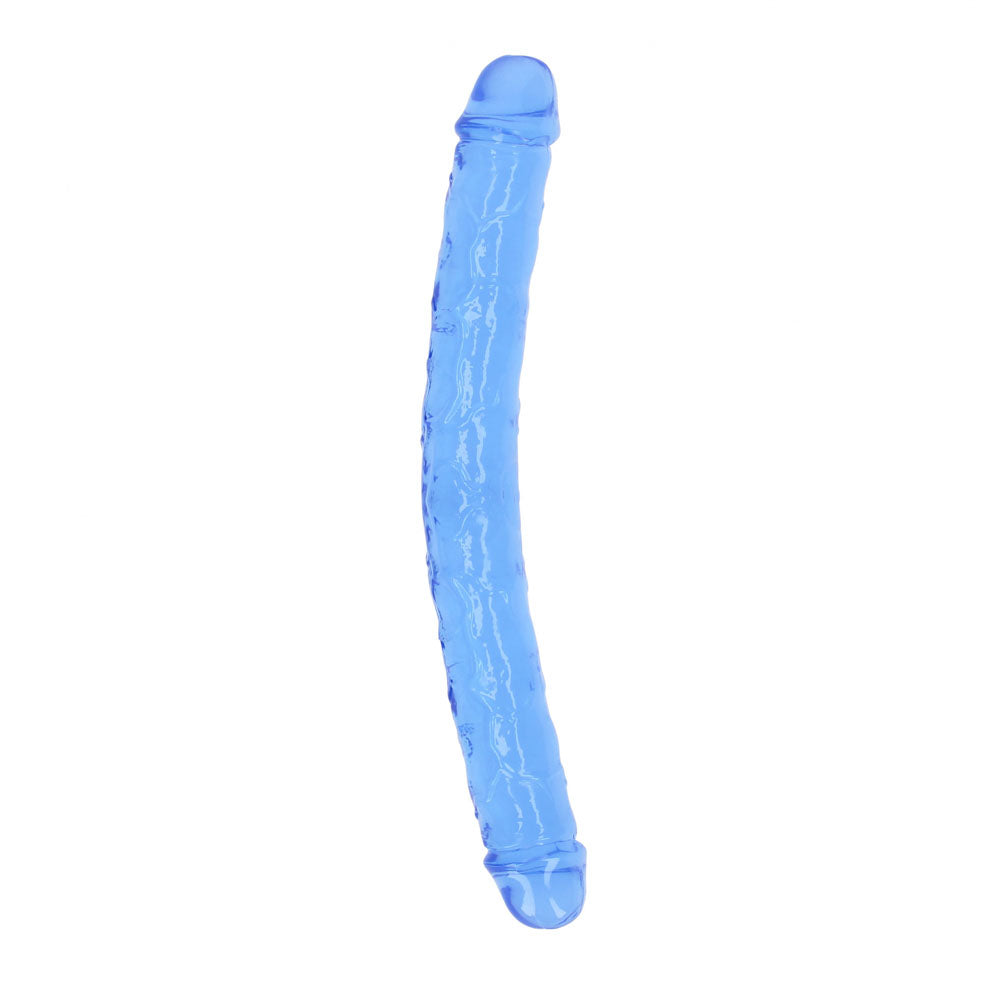 REALROCK 34 cm Double Dong - Blue - Blue 34 cm (14) Double Dong - REA159BLU