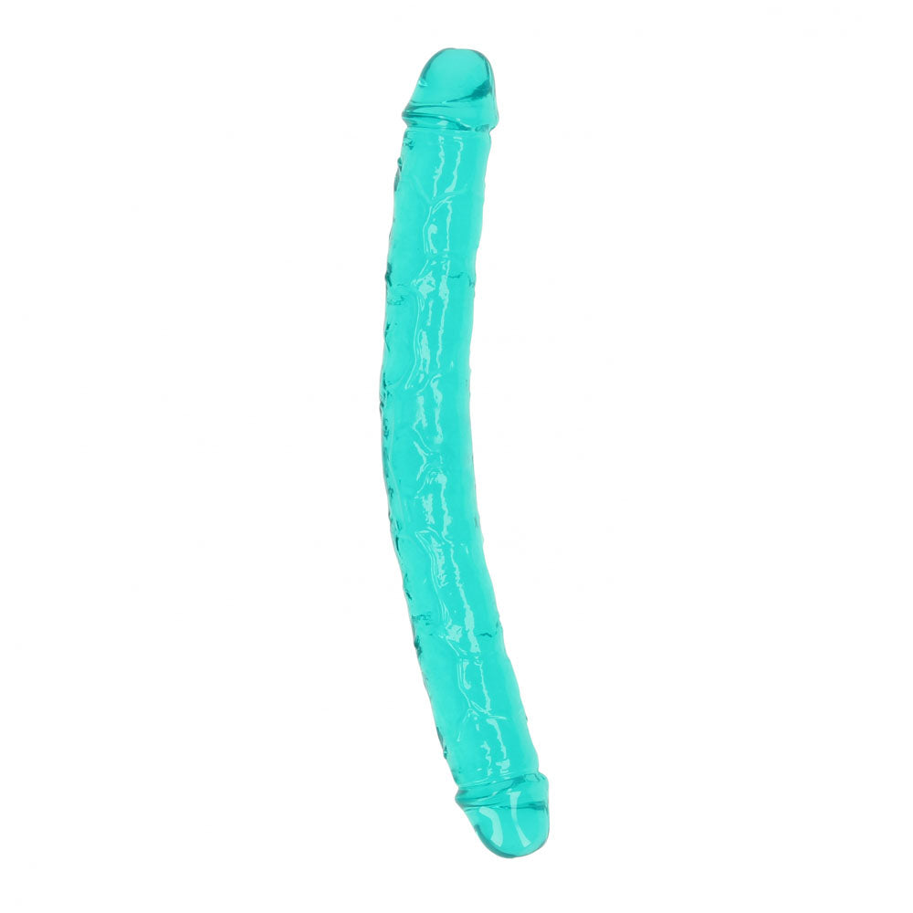 REALROCK 34 cm Double Dong - Turquoise - Turquoise 34 cm (14) Double Dong - REA159TUR