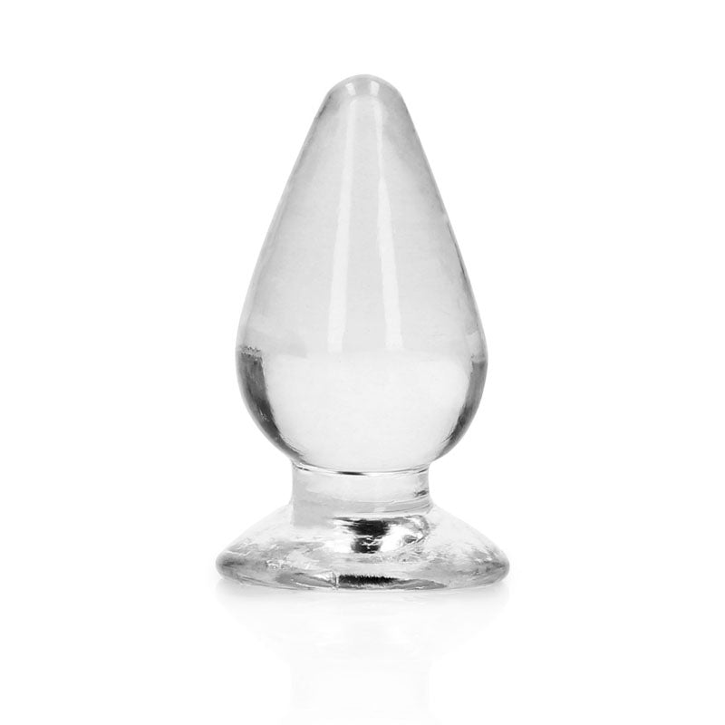 REALROCK 11.5 cm Anal Plug - Clear - Clear 11.5 cm (4.5) Butt Plug-REA162TRA