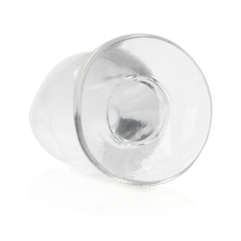 REALROCK 11.5 cm Anal Plug - Clear - Clear 11.5 cm (4.5) Butt Plug-REA162TRA