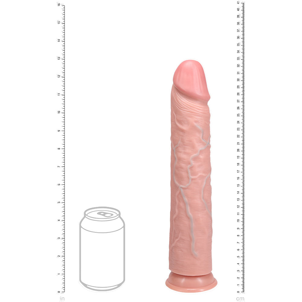 REALROCK 33cm Extra Long Dildo - Flesh - Flesh 33 cm (13) Extra Long Dong