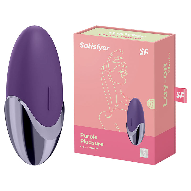 Satisfyer Purple Pleasure - Purple USB Rechargeable Stimulator-SATLAY1